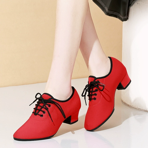 舞青云 Высокая спортивная обувь, туфли, ткань оксфорд, мягкая подошва