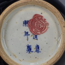 European returning antiques miscellaneous antiques second-hand porcelain blue-glazed bile bottles bottle appreciation bottles ornaments collectibles old objects