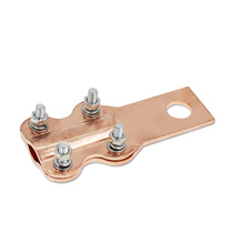 Spot JT copper wiring clamp bolts 6s00A copper clamp butterfly national standard copper equipment line transition clamp plum blossom