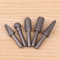 Rotary h file grinding head 6mm rotary file electric set wood carving grinding tool grinding head polishing grinding rod milling
