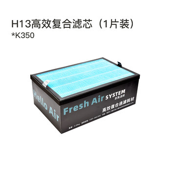 Nilo K350 Fresh Air Fan H13 High-Efficiency Composite Filter Element Set