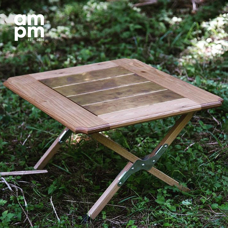 Japan OLD MOUNTAIN X NORAs Picnic Camping Barbecue Solid Wood Table Frame (compatible with IGT)