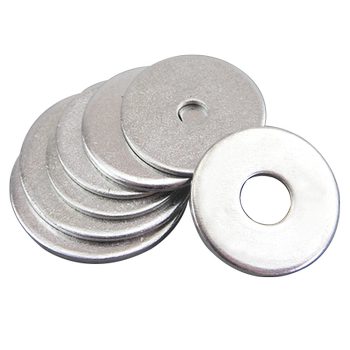 Galvanized flat washer gasket thickened and widened
