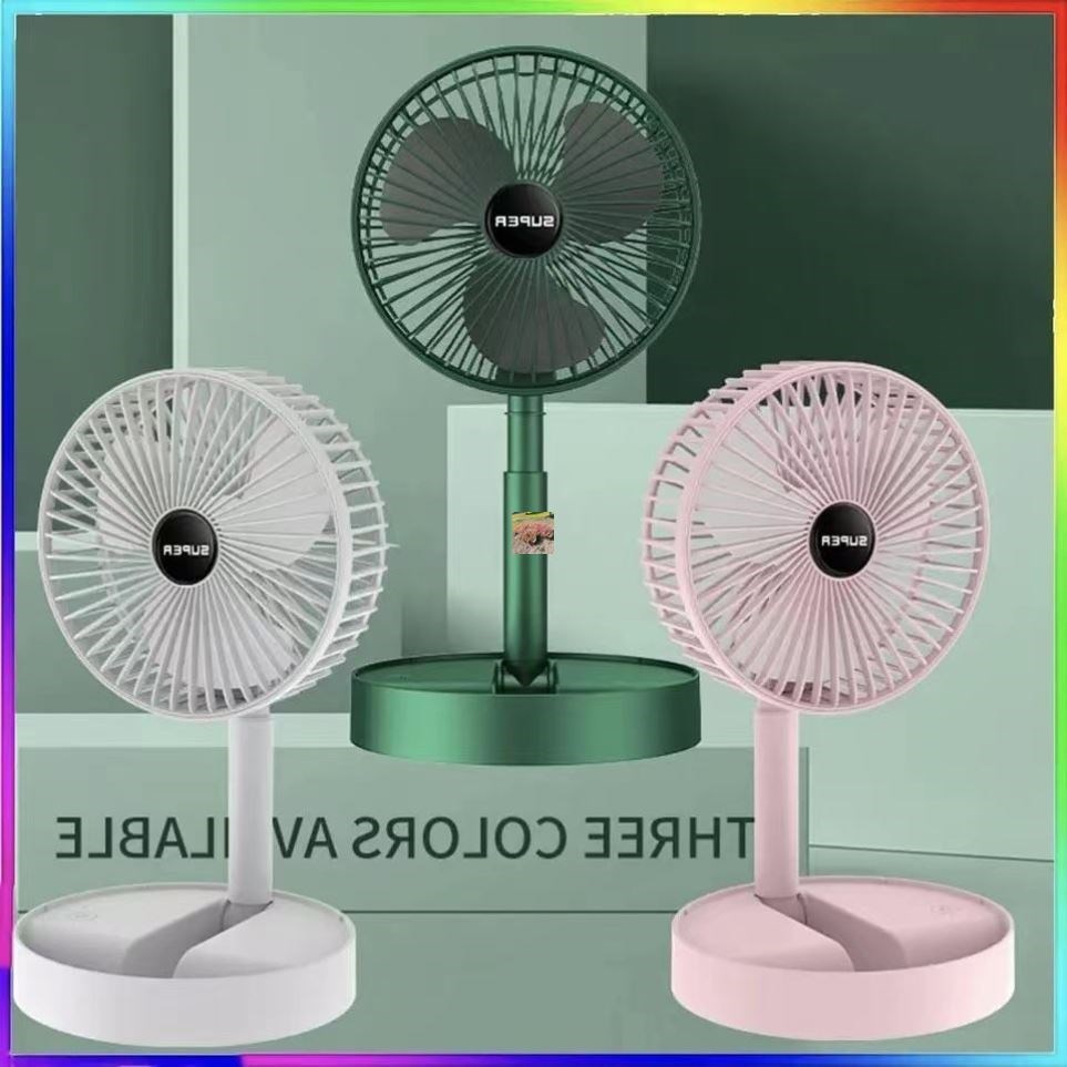 Onion Selection Cool One Summer Mini Fan Charge Folding Extension Electric Fan Office Students