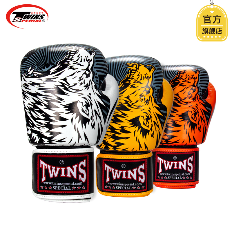 Thailand Twins Spirit Boxing Gloves Professional Fighting Sanda Martial Arts Boxing Training New Model