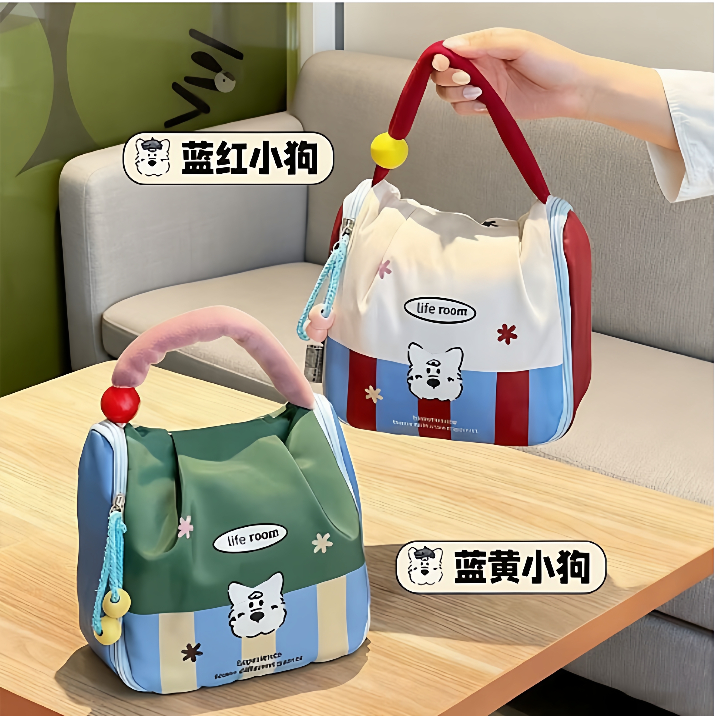 Например, один рулон ошейника 88VIP, 1 балл за покупку небольших товаров стоимостью 2 юаня, милая мини-сумка для мамы, сумка для ланча, холщовая сумка