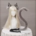 cosplay tai mèo dễ thương phụ kiện tóc đuôi mèo phụ kiện handmade mèo cô gái tai động vật headband đuôi động vật phụ kiện bộ 