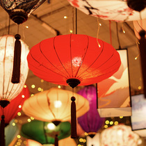 Antique Lantern Decoration Outdoor China Wind Decorative Light Spring Festival Balcony Handmade Luminous Mid-Autumn Lantern Pendant