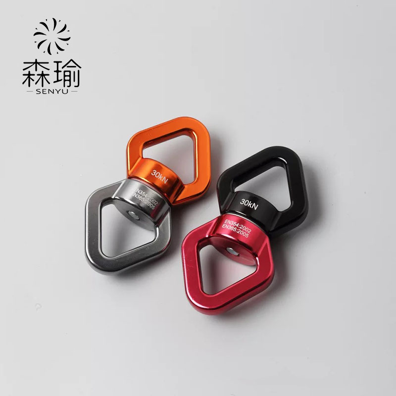 Aerial yoga 360 spinner hanging ring satin dance single-point rotating connection ring 8-character ring eight-character bearing universal ring