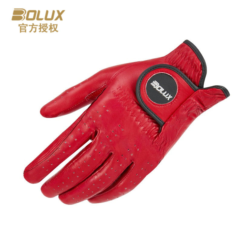 BOLUX Bollecks Golf Gloves Little Sheepskin Men Comfort Breathable Non-slip Fashion Left-handed New-Taobao