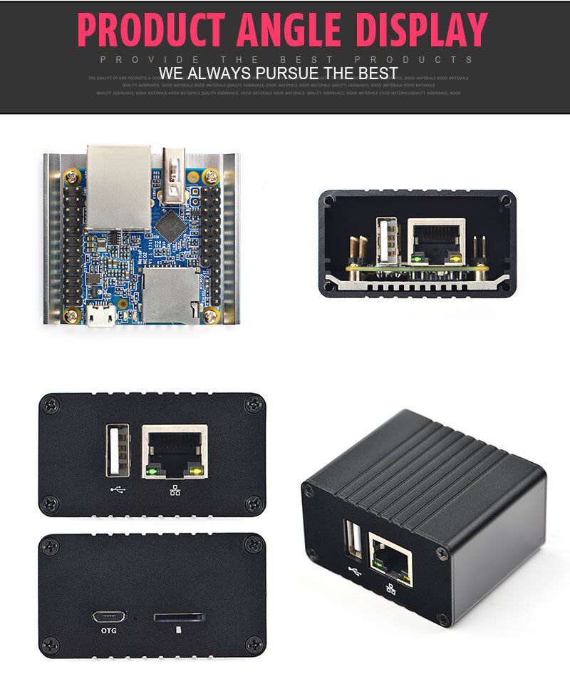 五金配件包装 nanopi neo2 allwinner h5,64 bit high-performance,quad-core a