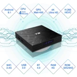 Smart TV Box 4K Media Player Android 9.0 T9 RK3318 Quadcore
