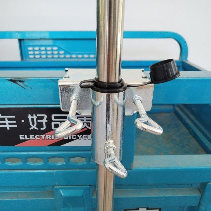 Wagon Umbrella Fixer Tricycle Large Umbrella Fixed Bracket Sun Umbrella Car Fixed Thever Pendulum stall umbrella fixed-Taobao