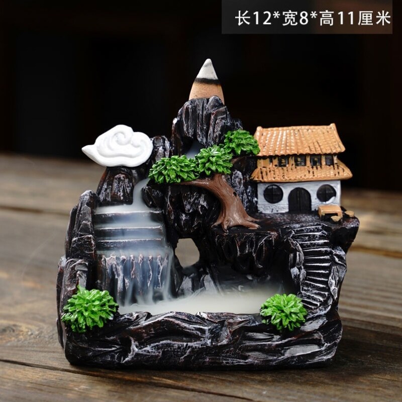 Mini flow incense stove sandalwood ornaments home indoor bedroom aromatherapy toilet deodorant mosquito repellent deodorant new