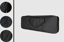 New Padded Dual Band Electronic MIDI Keyboard Bag 49 61 Key Waterproof Carry-On Keyboard Sleeve Pocket