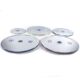 Competitive Pure Steel Electroplated Barbell Plates with Large Holes, Weight Plates for Hip Bridge and Deadlift, 2.5-25kg Olympic Plates, Fitness Equipment for Men and Women