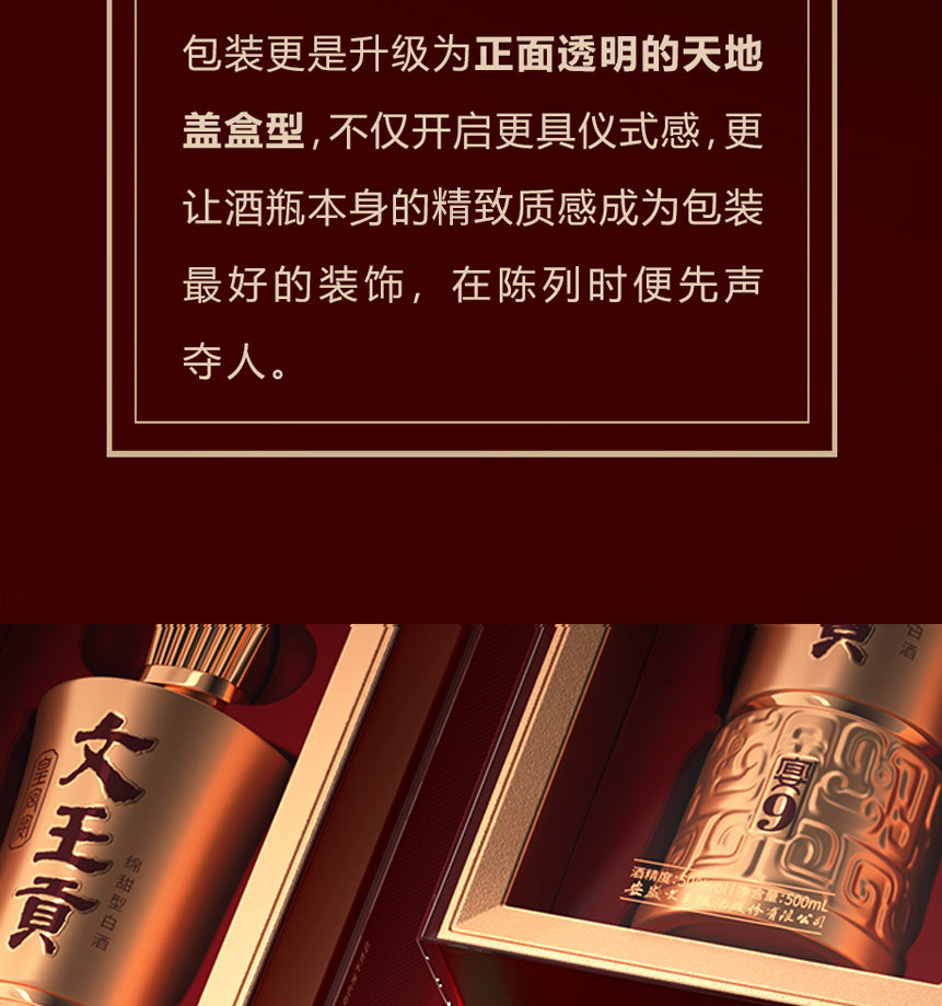 安享好物 安享A级白酒-文王贡宴9白酒 团标 