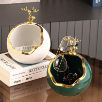 Light and luxurious key containing Pendulum Creative Entrance Door door Shoe cabinet Xuanguan Living room Modern Entrance Decorations