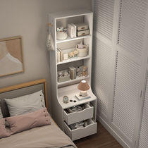 New bedside table bookshelf floor-standing storage rack integrated reading simple internet celebrity wall partition living room small bookcase