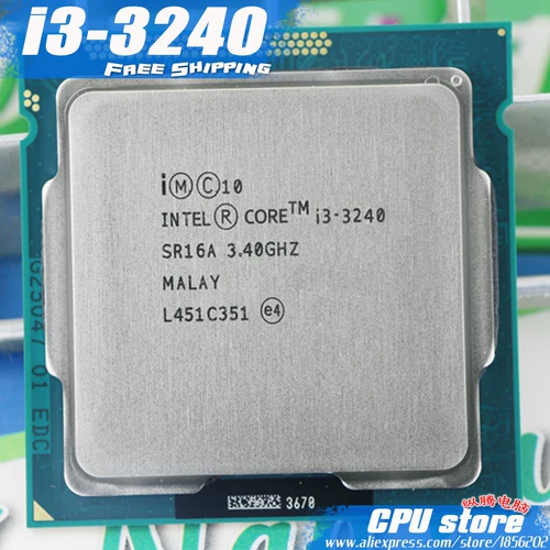 Atermiter B75 Motherboard Set с Intel Core i3 3240 1 x 8