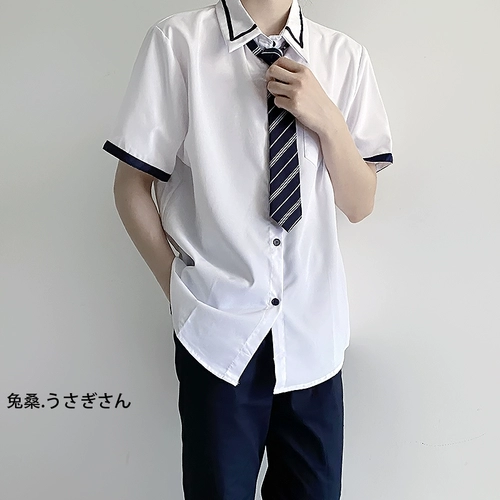 Летняя рубашка для школьников, форма, галстук