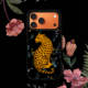 CosmiCase Leopard Forget-me-not Fern iPhone Case for iPhone 13 – 17