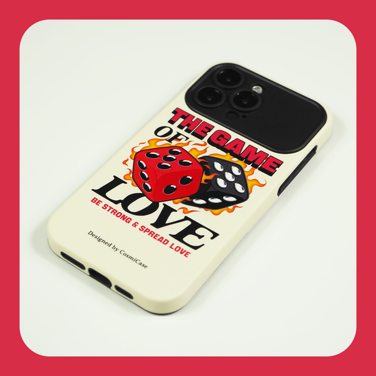 Cosmi The Game Of Love Fire Dice New Tarot Card 15, 14, 13, 12iPhone 12, 12 Pro, 12 Pro Max iPhone Case
