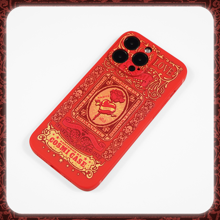 Cosmi ROMANTIC Rose Tarot Card New 15, 14, 13, 12 iPhone Case