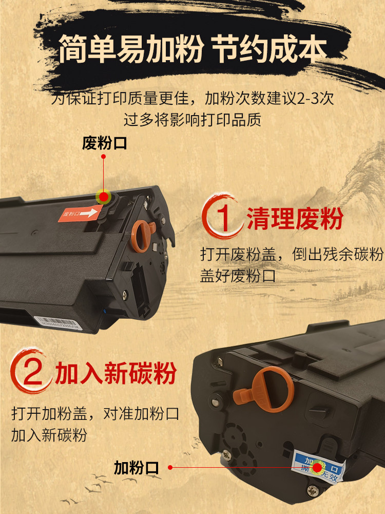 Compatible Toner Cartridge for Great Wall B2020W, Gbm-B2020Nw, Gbp-B2020W, M2300Dw, M2020, P2000, Gbp-20Bt2F Printer