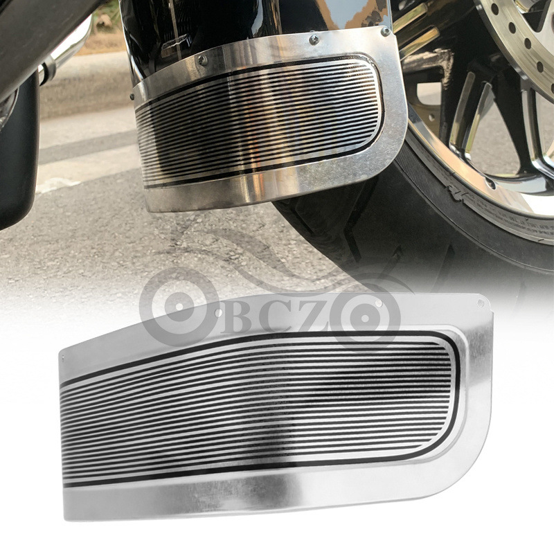 Hareo Great Glide Highway Glide modified fender Decorative Hood Plated Clay Tile Cover Decorative Piece 97-13 years-Taobao