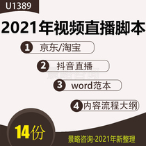 2022 Real Estate Electric Business Platform Network Video Live Script Double eleven Double twelve Live Script Activity Process Properties Live Activity Content Outline Process Manuscript Word Template