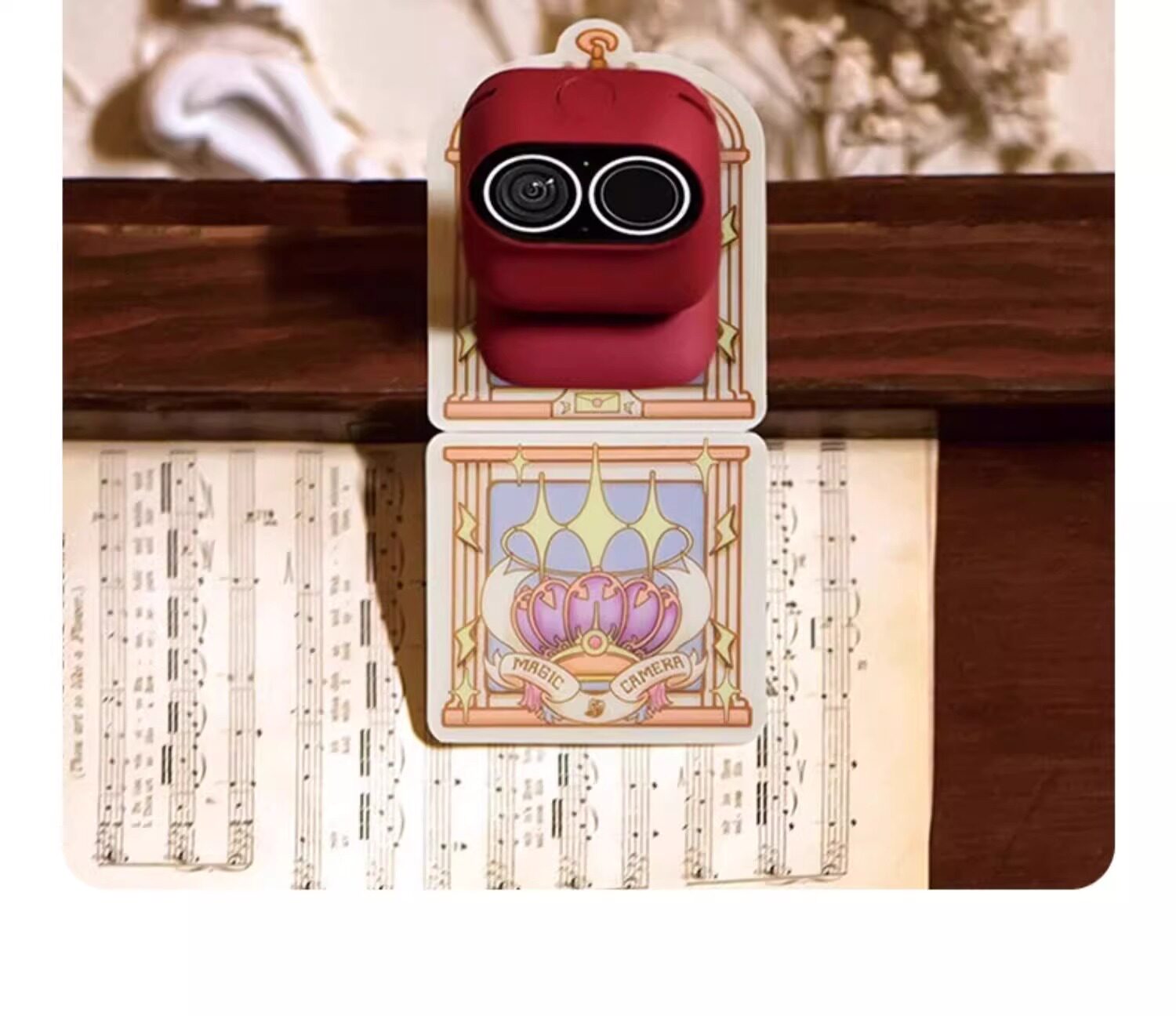 Смарт-оборудование для мониторинга за питомцами 小摩魔摄像两用家庭监控360度高清远程监控动作摄像机