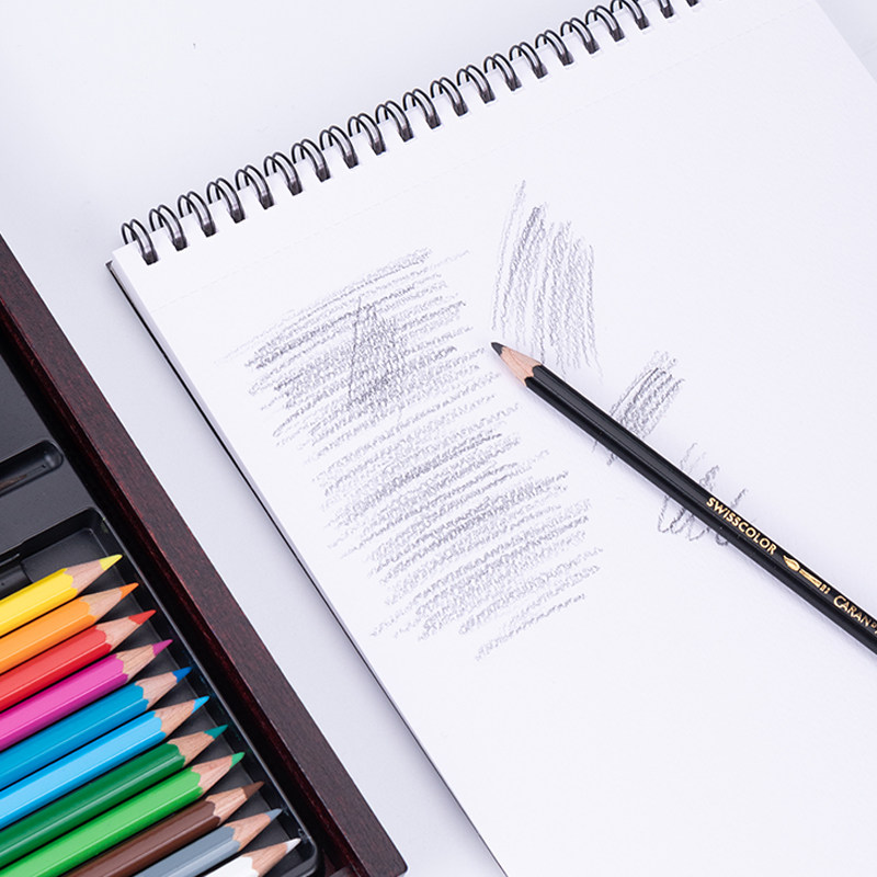 Caran D'Ache Swiss Kailandika A4 Sketch Paper Gouache Quick Sketch Marker Drawing Special Paper Watercolor Student Beginner A3 Drawing Card Paper Art Student Notebook