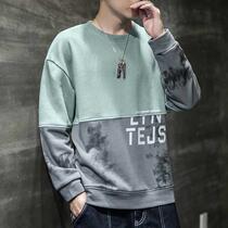 Wear and clothing mens and womens Chains Spring fall round collar loose casual students hit undershirt long sleeve mens spring clothing