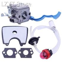 Carburetor with Air Fuel Filter Line Tune for Husqvarna 125B