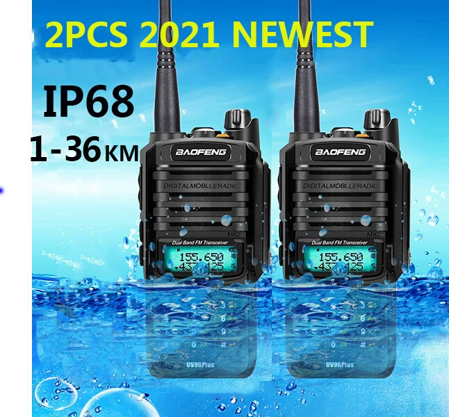 WaterProof UV-9 как Прессия Storm 10W Беспроводной CB радиоустановки Длинный Ran
