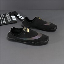 Summer comfort cool fast 2021 Spring autumn new sloths One foot pedal mens shoes Breathable Casual Beach Sandals