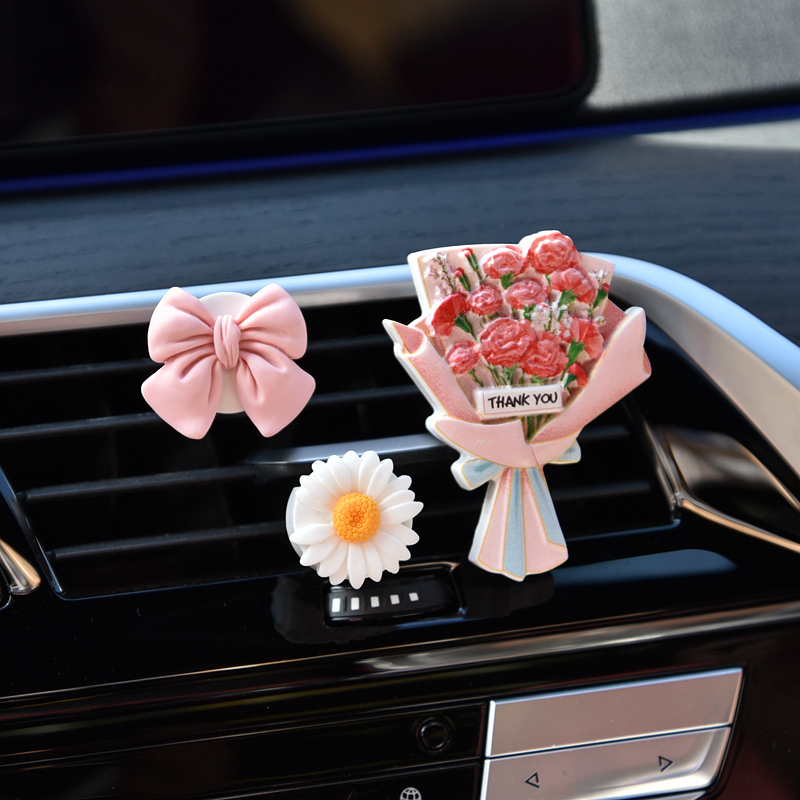 Car Outlet Perfume Creative Rose Bouquet Car Aromatic in Car in Car Accessories