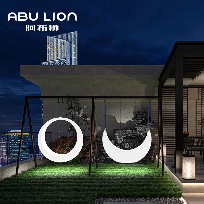 Abu Lions Outdoor Nets Red Luminous Autumn Thousands Lawn Famous patio Courtyard Decorated Moon Lights Waterproof Solar Benches-Taobao