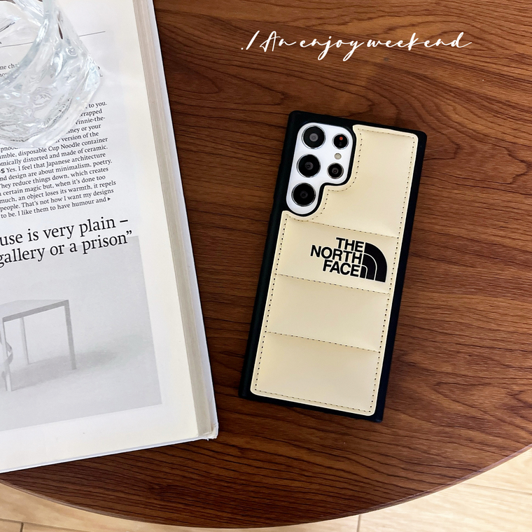 The North Face Puffer Style Samsung Phone Case
