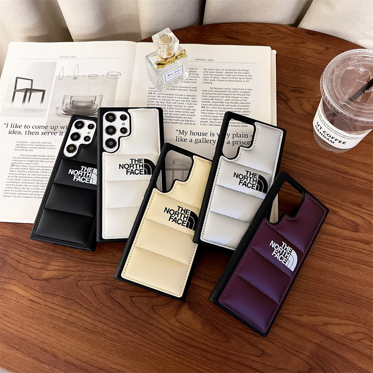 The North Face Puffer Style Samsung Phone Case