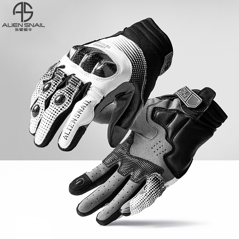 Extraterrestrial snail T3 riding glove Carbon fiber anti-fall male and female Breathable Locomotive Gloves Locomotive Gloves