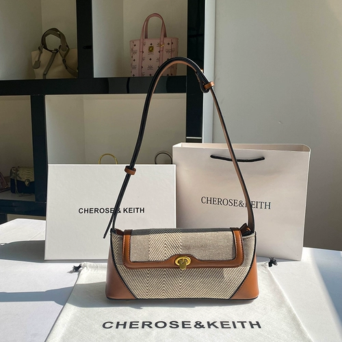 Cherosekeith, нишевые палочки с высокой текстурой, сумка для подмышек 2024 Новый плечо.