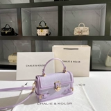 CHALIE&KOLSR Сумка через плечо, изысканный стиль, крокодиловый принт, тренд сезона