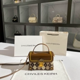 Chalie & Kols в этом году популярные сумки Rombus Box 2024 Новая высококачественная ретро -квадратная сумка