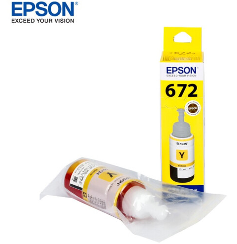 Epson 672 yellow original dress ink
