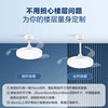 Bull 36inch Extended and Thickened Ceiling Fan Light, Invisible Integrated New Model, Small Size, Blade-Less, Three-Proof Ceiling Fan Light