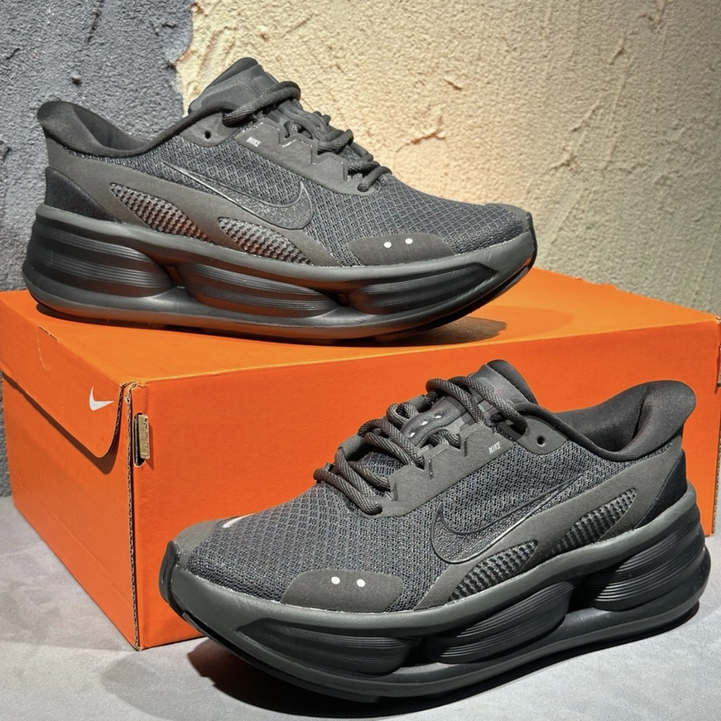 Nike Comfort Ride Easyon Access Comfortable Fit Breathable Support Running Shoes Black