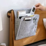 Креативная сумка для хранения, подвесной органайзер для кровати, тканевый мешок, коробочка для хранения, простой и элегантный дизайн