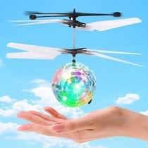 Indoor Induction Vehicle Seven Color Ball Helicopter Drone Charged With Wrestling Toy Suspension Remote Control Aircraft Male